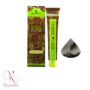 رنگ مو ماکادامیا شماره9.1 رنگ بلوند دودی خیلی روشن حجم 100میل Macadamia