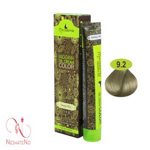 رنگ مو ماکادامیا شماره 9.2 رنگ بلوند زیتونی خیلی روشن حجم 100میل Macadamia
