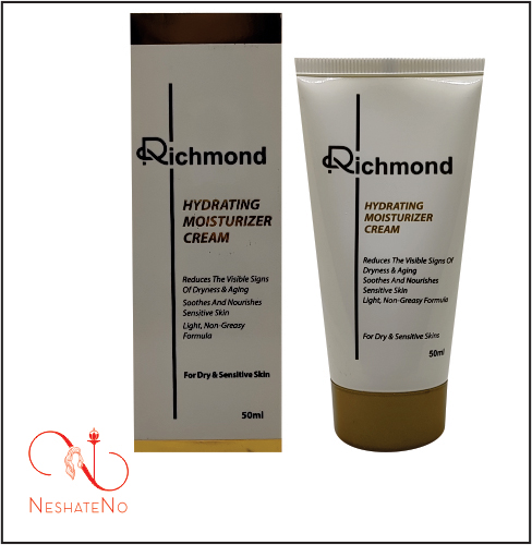 کرم مرطوب کننده پوست خشک و حساس ریچموند حجم50میل Richmond کرم مرطوب کننده پوست خشک و حساس ریچموند حجم50میل Richmond