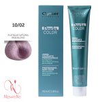 رنگ مو پرلاکالر اویستر شماره10.02 رنگ بلوند بنفش طبیعی پلاتینه حجم100میل Oyster