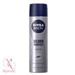 اسپری مردانه 48ساعته نیوا مدل silver protect حجم 150میل