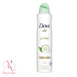 اسپری ضد تعریق زنانه داو با رایحه خیار