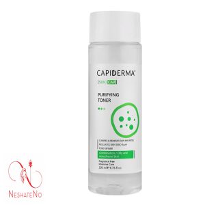 تونر پوست چرب و مختلط صورت کپیدرما حجم 200 میل