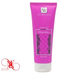 لوسیون بدن پوست نرمال مدل سنشوال ویکتوریا رز