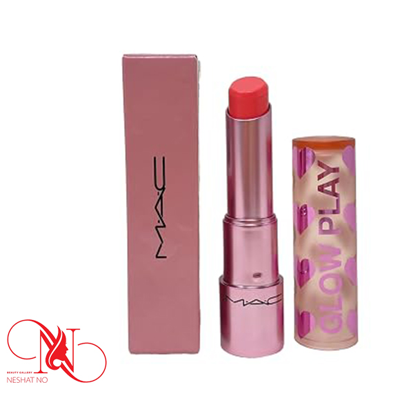 بالم لب براق مک گلو پلی Floral coral بالم لب براق مک Floral coral
