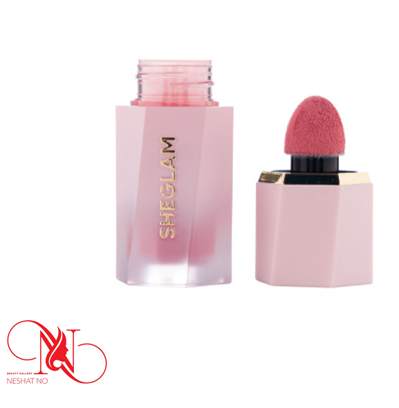 رژگونه مایع شیگلم مدل لاو کیک رژگونه شیگلم مدل لاو کیک